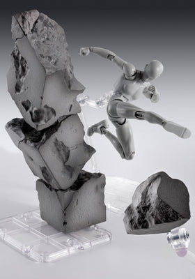 TAMASHII NATIONS Concrete Crash joints enable flexible posing for dynamic scenes