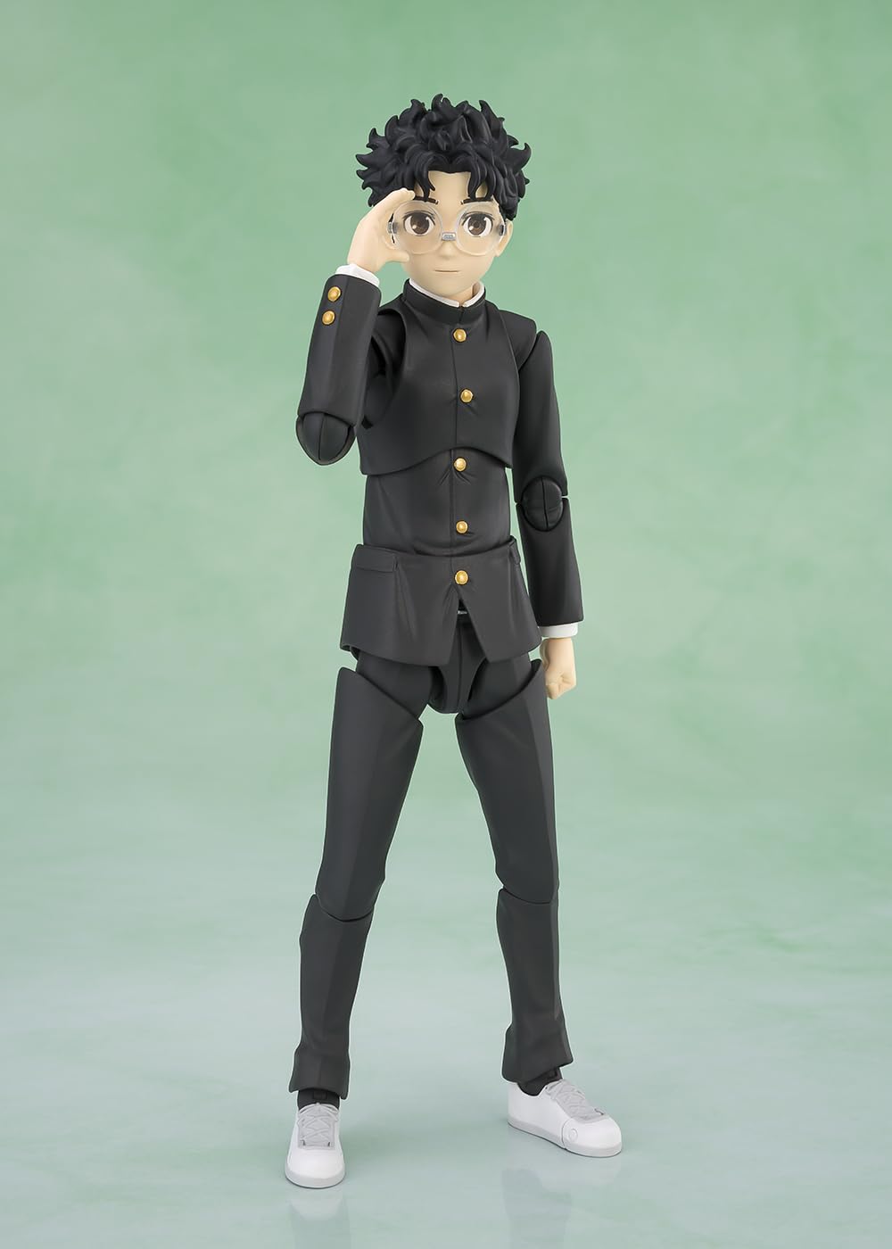 Tamashii Nations Okarun S.H.Figuarts interchangeable expressions for varied scenes.