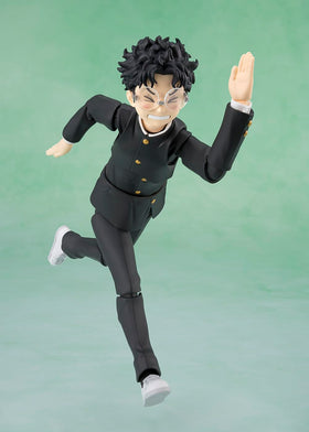 Tamashii Nations Okarun S.H.Figuarts Momo facial parts bonus for display variety.