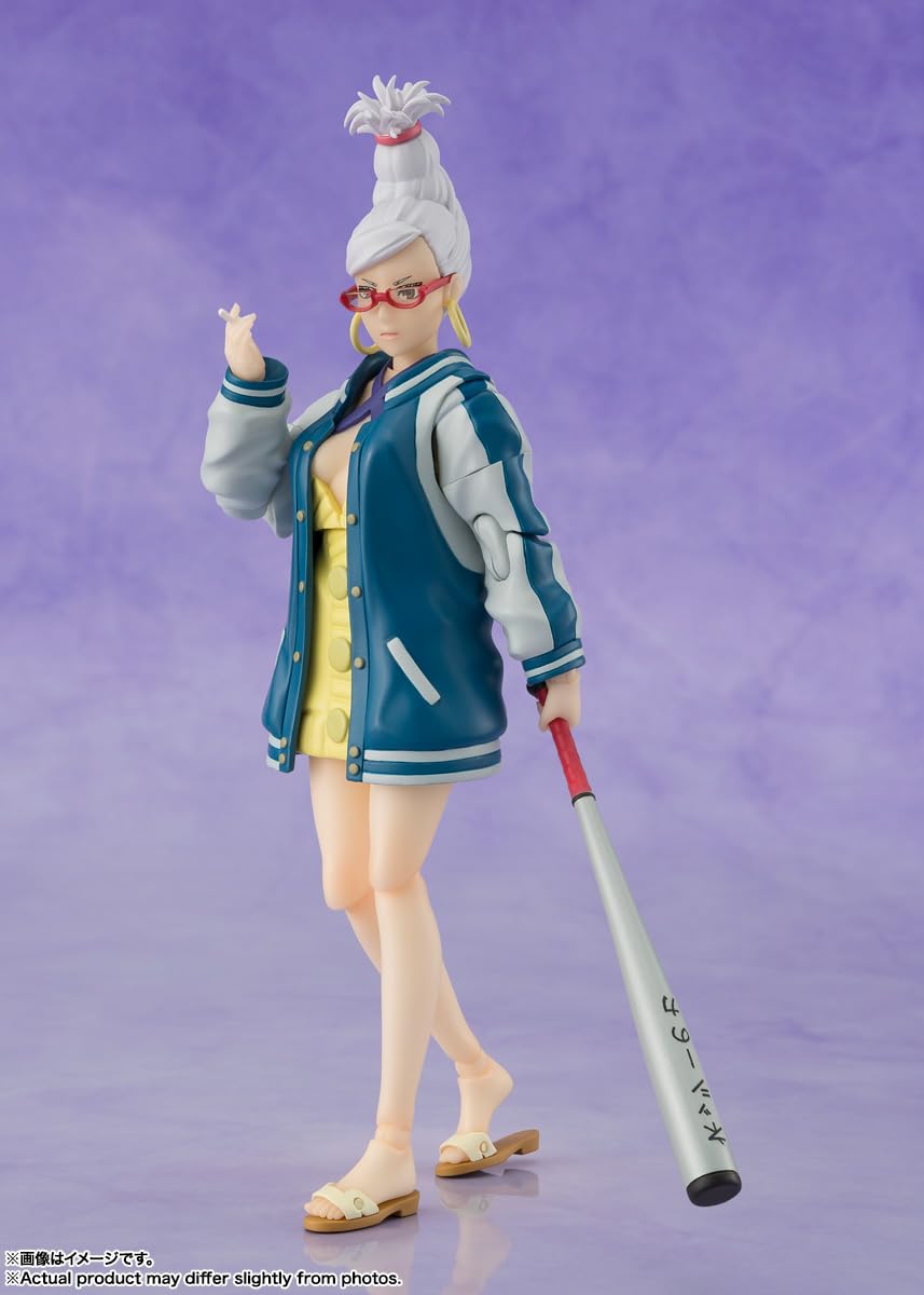 Tamashii Nations DanDaDan Seiko S.H.Figuarts facial part A for dynamic poses.