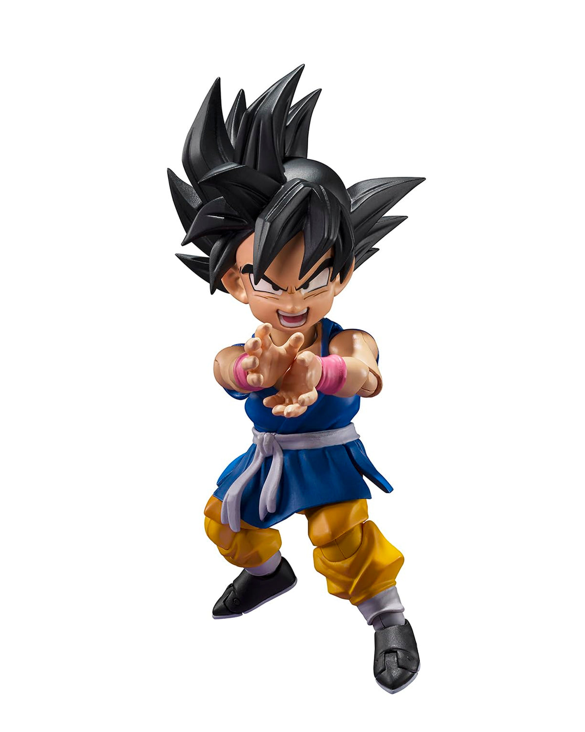 TAMASHII NATIONS Dragon Ball GT Son Goku S.H.Figuarts front pose for dynamic display