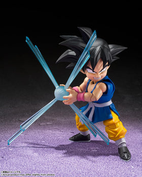 TAMASHII NATIONS Dragon Ball GT Son Goku S.H.Figuarts contents layout for display