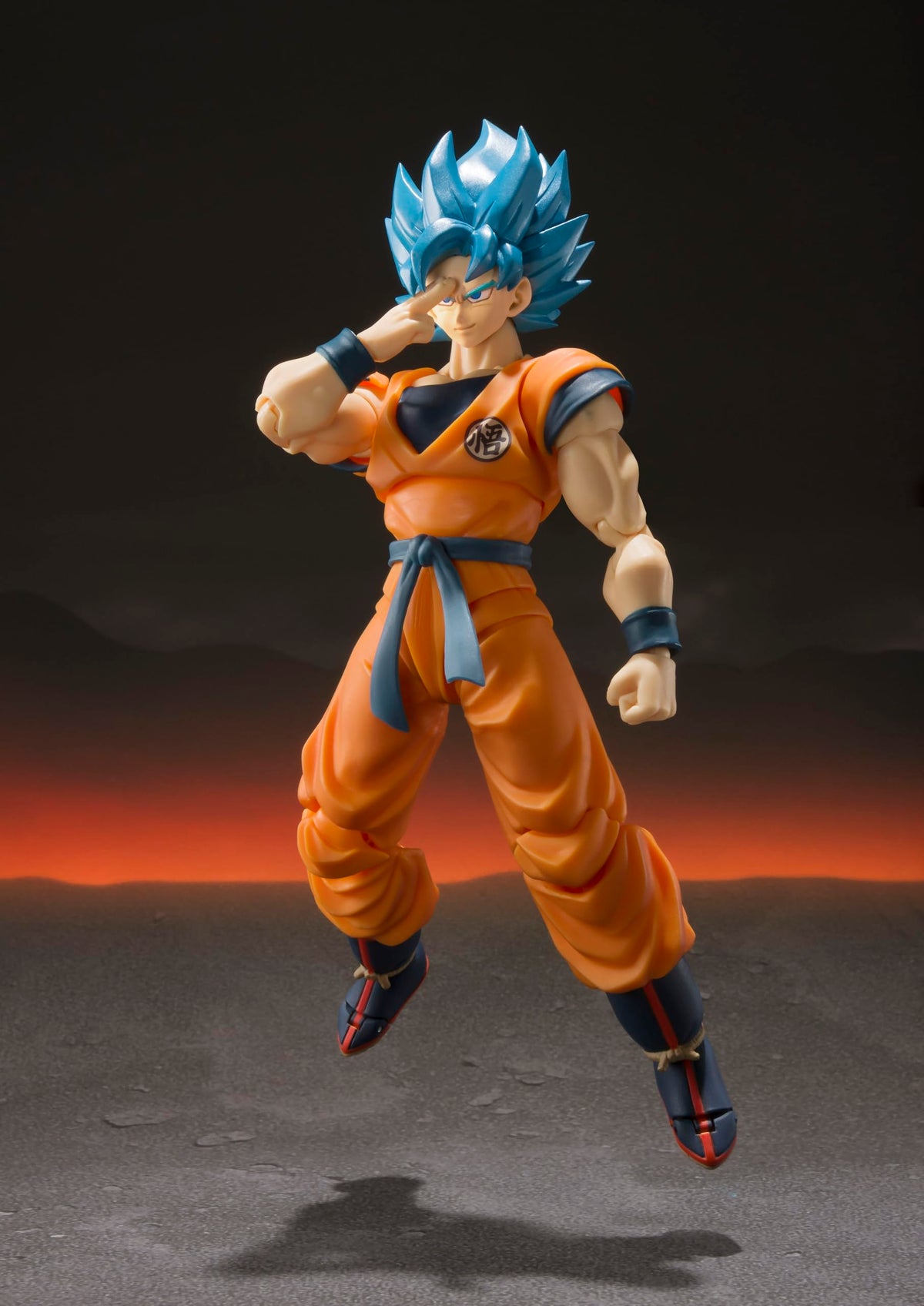 Tamashii Nations Goku figure three expressions set for varied moods.
