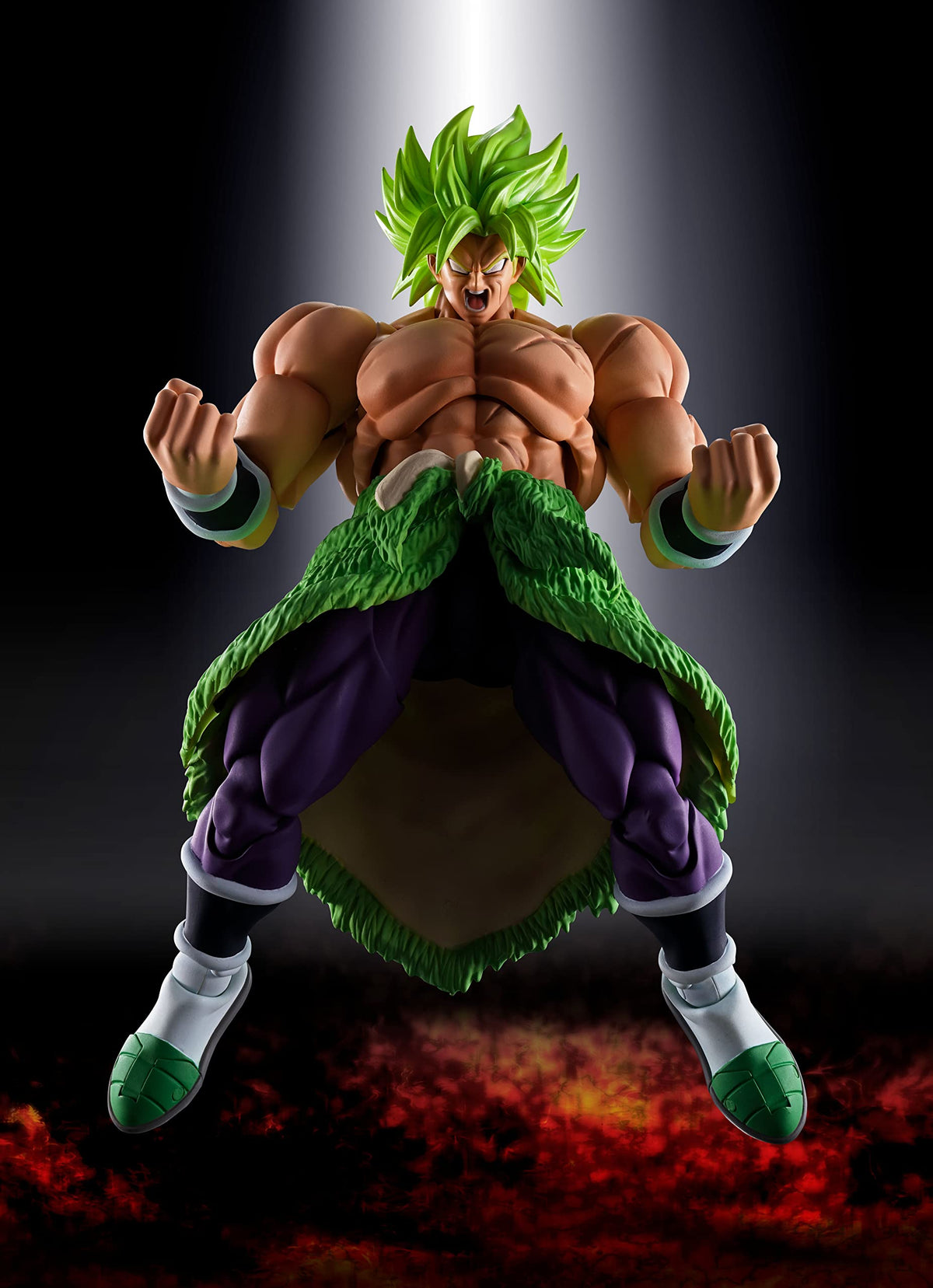 Broly S.H.Figuarts expression part 1 for dramatic facial swap