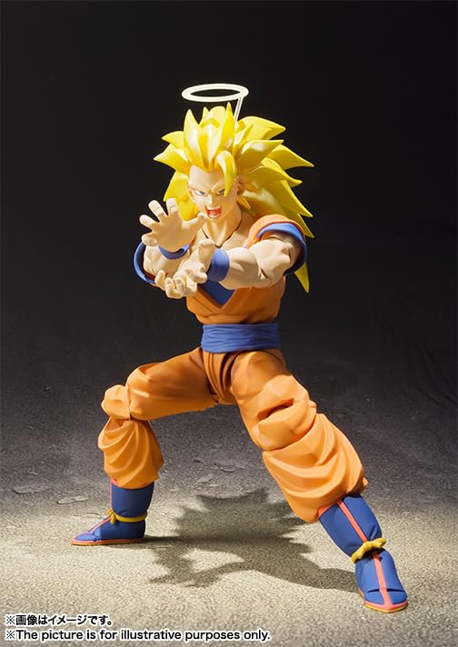 Tamashii Nations Dragon Ball Z Son Goku S.H.Figuarts custom stand for stable displays.