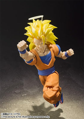 Tamashii Nations Dragon Ball Z Son Goku S.H.Figuarts optional expressions for dramatic moments.