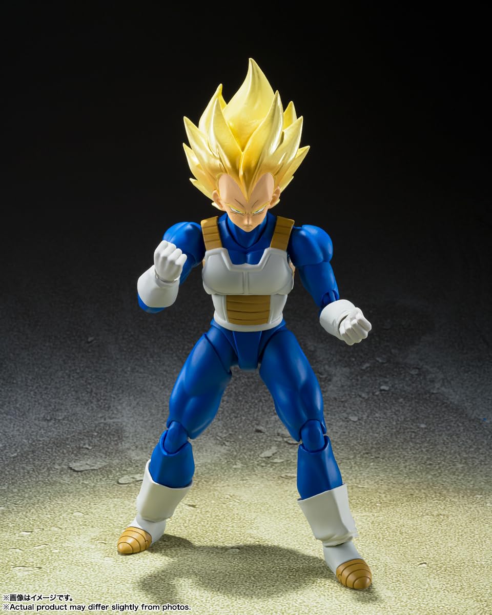 Tamashii Nations Dragon Ball Z Vegeta Awakened Blood hands collection for versatile posing.