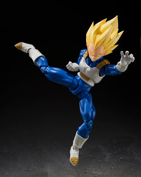 TAMASHII NATIONS Dragon Ball Z Vegeta articulation boosts posing range.