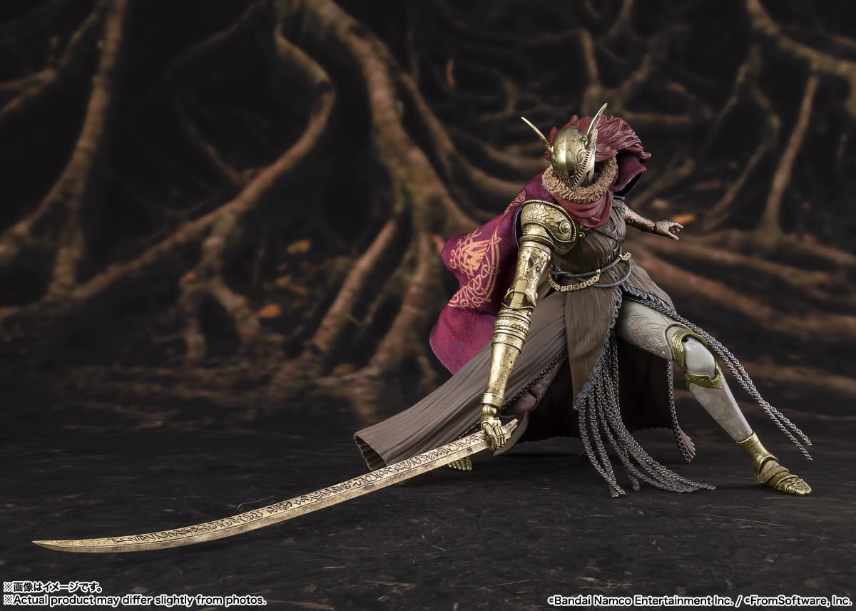 Tamashii Nations Malenia replacement wrist parts and skirt for versatile posing