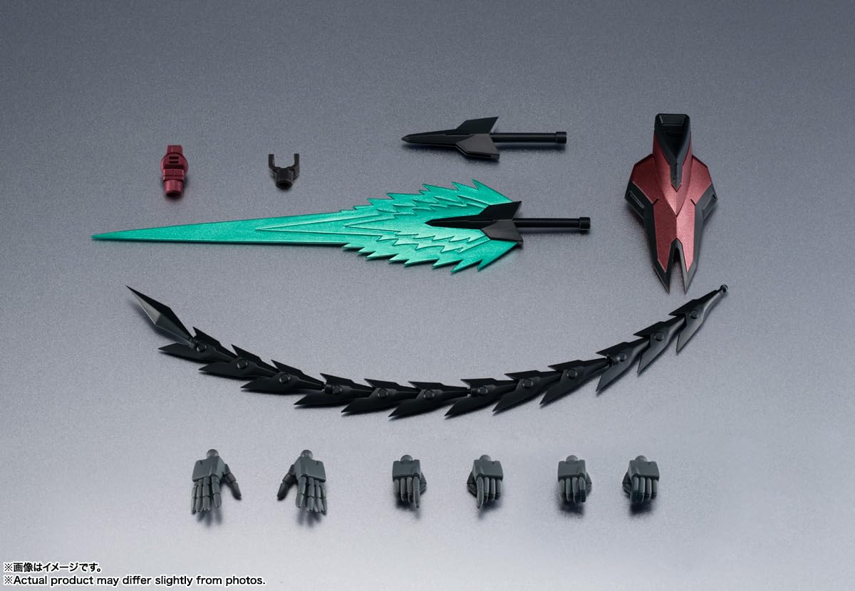 TAMASHII NATIONS Epyon beam sword portrait ideal for photography and display.
