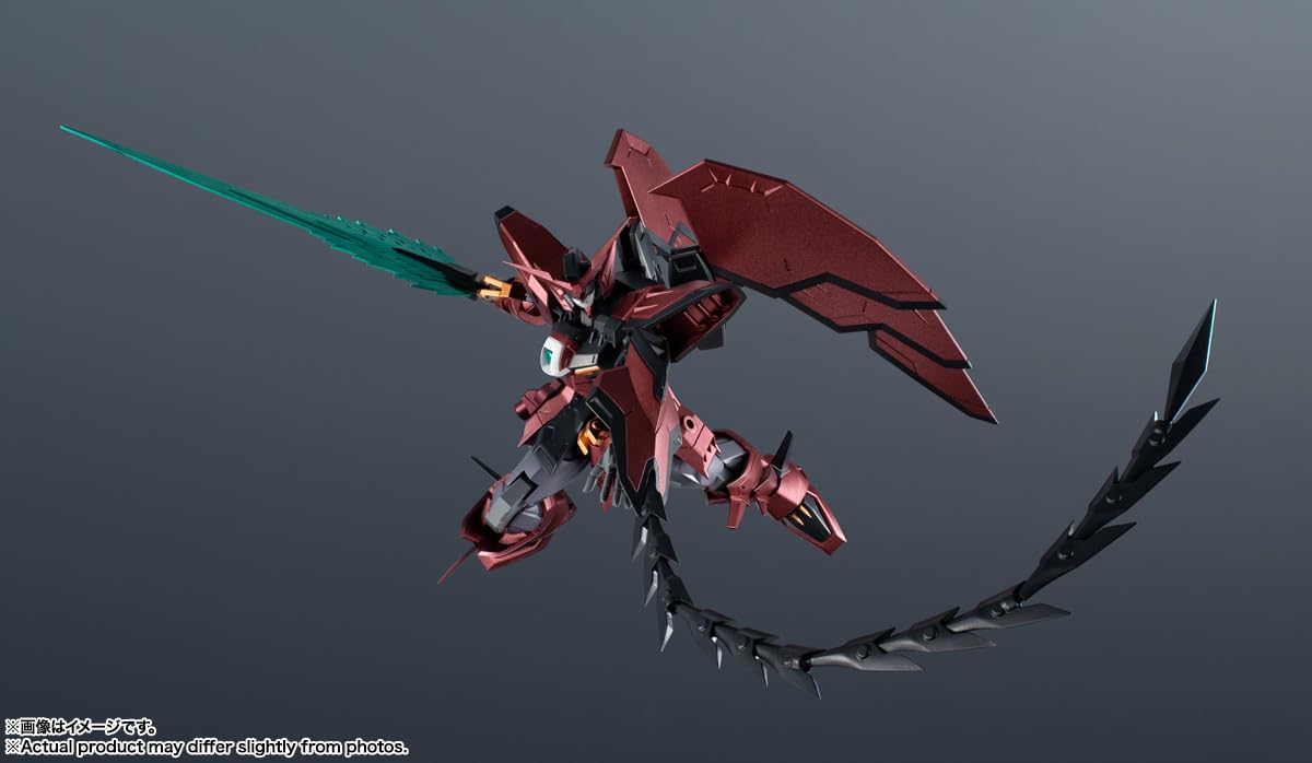 TAMASHII NATIONS Epyon action figure in dynamic pose for shelf impact.
