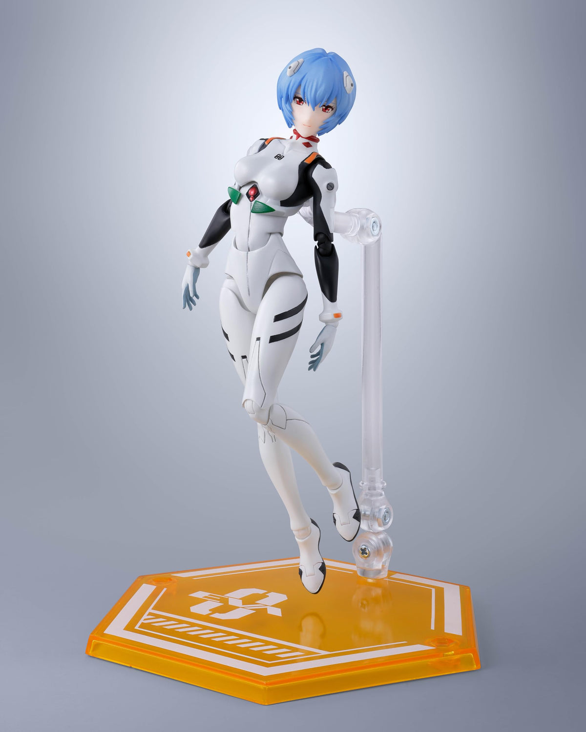 TAMASHII NATIONS Rei Ayanami honeycomb stand for stable display