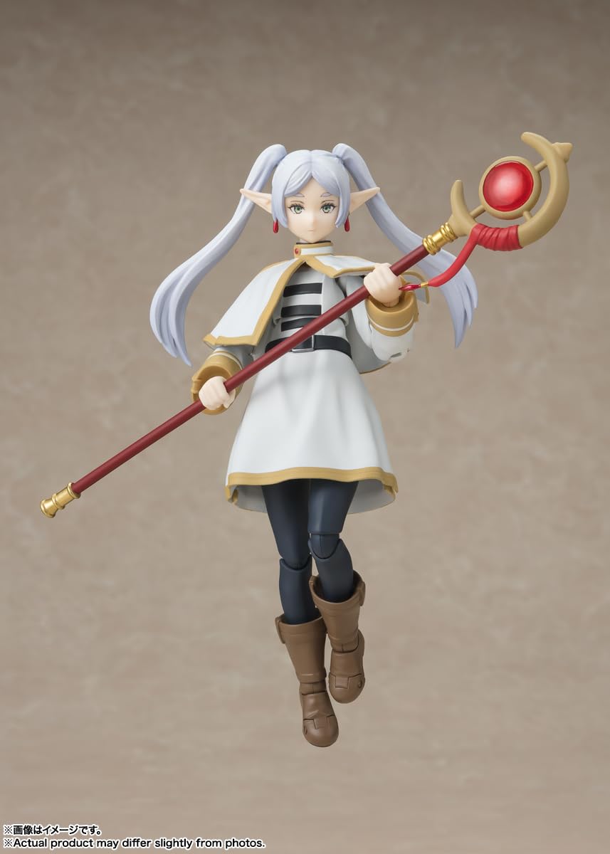 Frieren S.H.Figuarts expressions set for versatile character moods