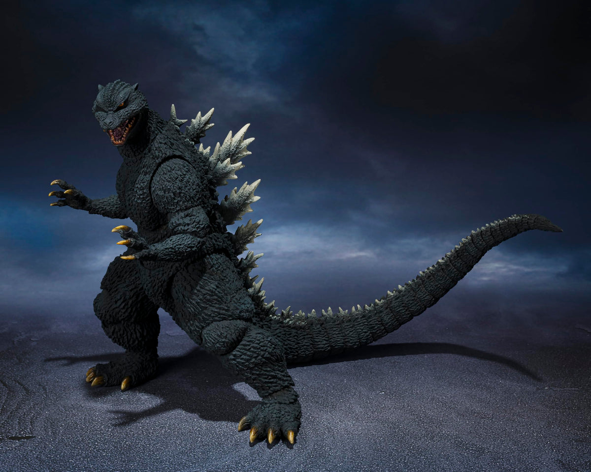 Tamashii Nations Godzilla Final Wars figure set includes main body for ready display