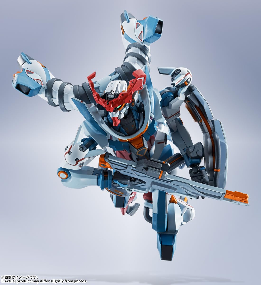 Tamashii Nations GQuuuuuuX head-part offers expressive customization for display possibilities