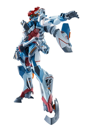 Tamashii Nations GQuuuuuuX main body with premium metallic finish for display