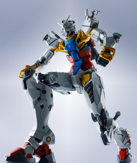 TAMASHII NATIONS White Gundam figure beam rifle for action-ready scenes