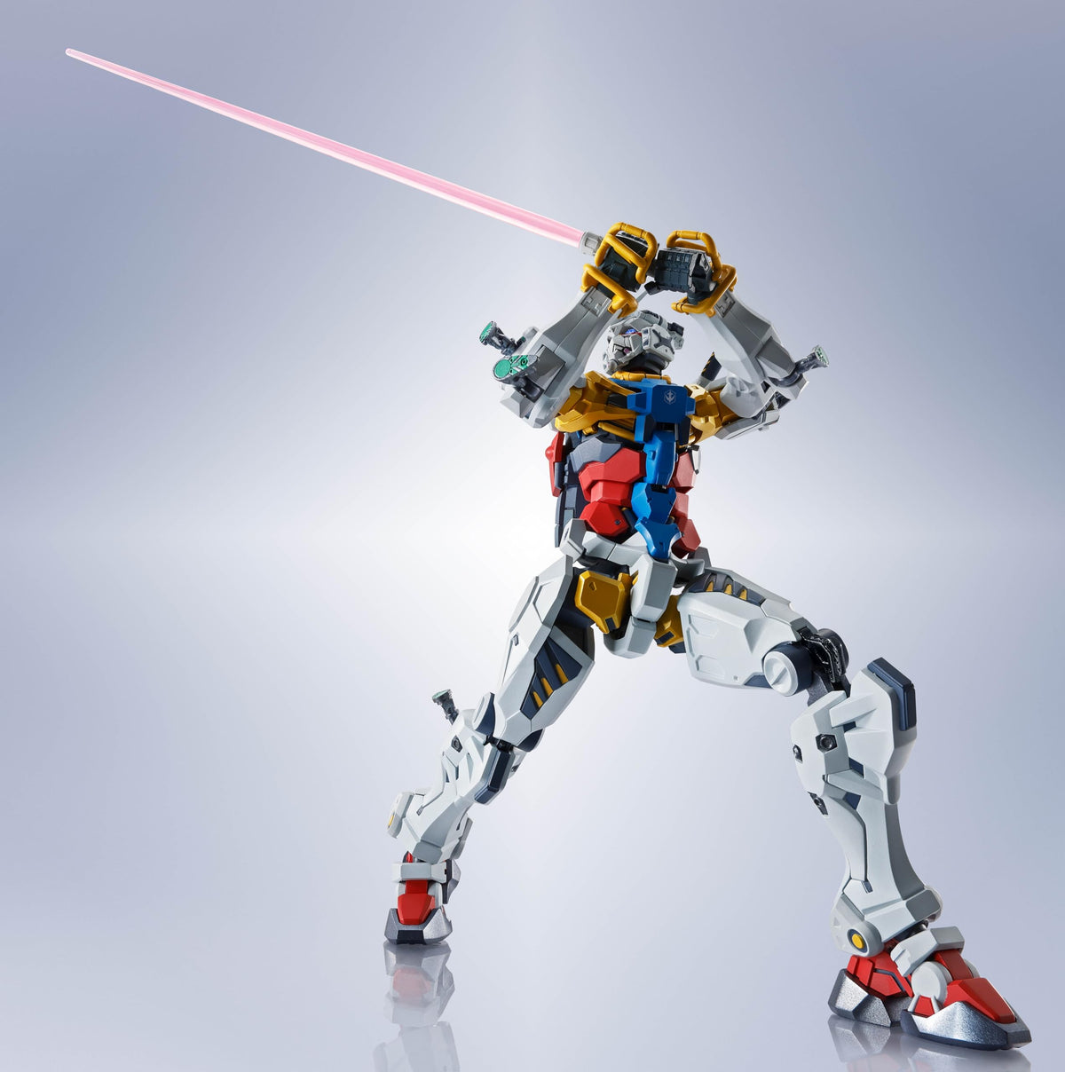 TAMASHII NATIONS White Gundam beam saber blades for battle-ready effects