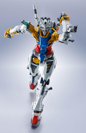 TAMASHII NATIONS White Gundam shield for dynamic defense poses