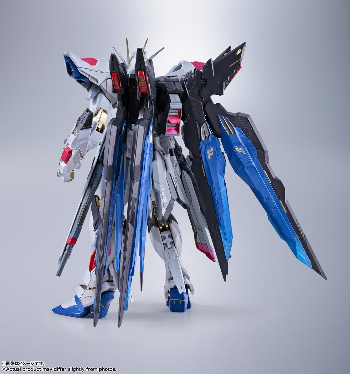 Beam sabers from Strike Freedom for action-ready poses