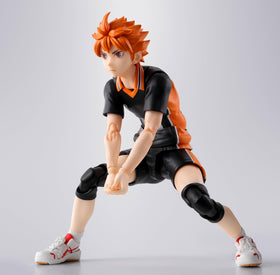 TAMASHII NATIONS Hinata S.H.Figuarts packaging info highlights licensing and care tips.