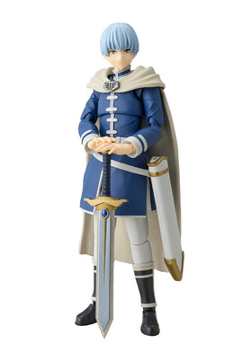 Tamashii Nations Himmel S.H.Figuarts figure front view for dynamic display and posing.
