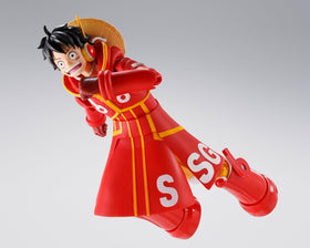Tamashii Nations Luffy Future Island Egghead figure interchangeable face parts for varied expressions