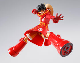 Tamashii Nations Luffy Future Island Egghead set contents includes hands and face parts