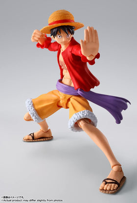 TAMASHII NATIONS Luffy S.H.Figuarts expression part one for varied moods.