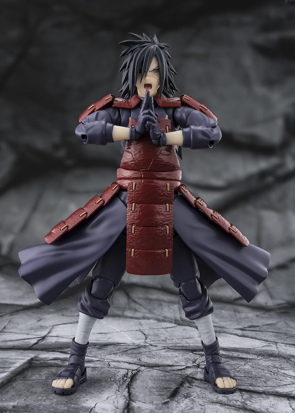 Tamashii Nations Madara facial expressions to capture mood and intensity