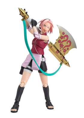 Tamashii Nations Sakura Haruno Narutop99 edition battle face for dynamic posing