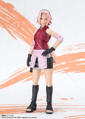 Tamashii Nations Sakura Haruno optional hair part for styling