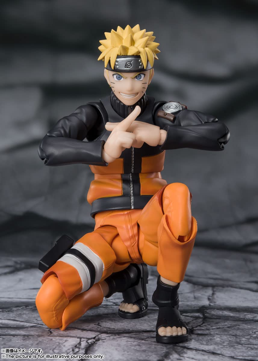 TAMASHII NATIONS Naruto Uzumaki left hand options for expressive posing