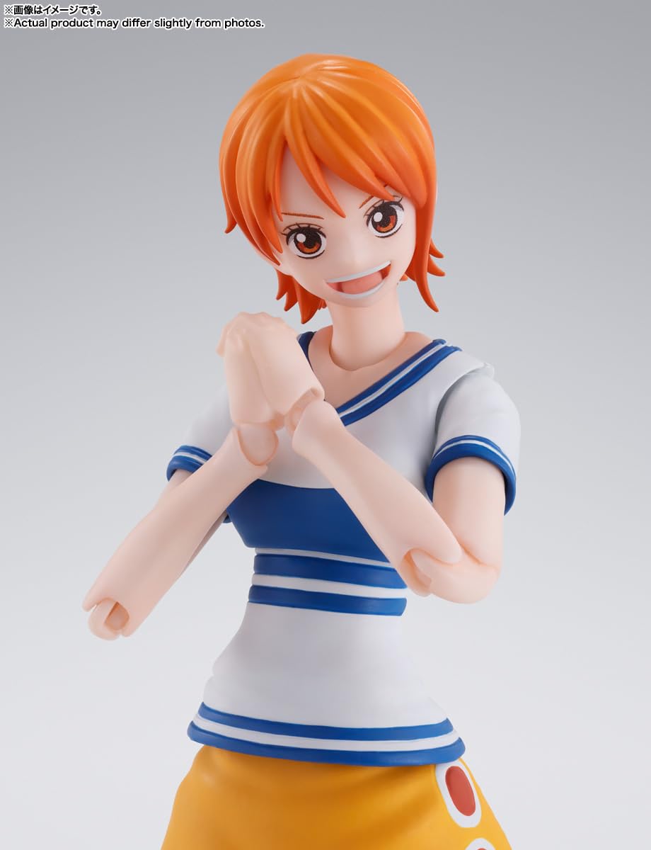 Tamashii Nations Nami Romance Dawn S.H.Figuarts treasure chest for diorama detail.