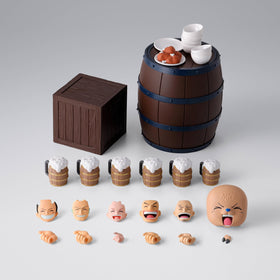 TAMASHII NATIONS One Piece party set wooden box enhances diorama storytelling