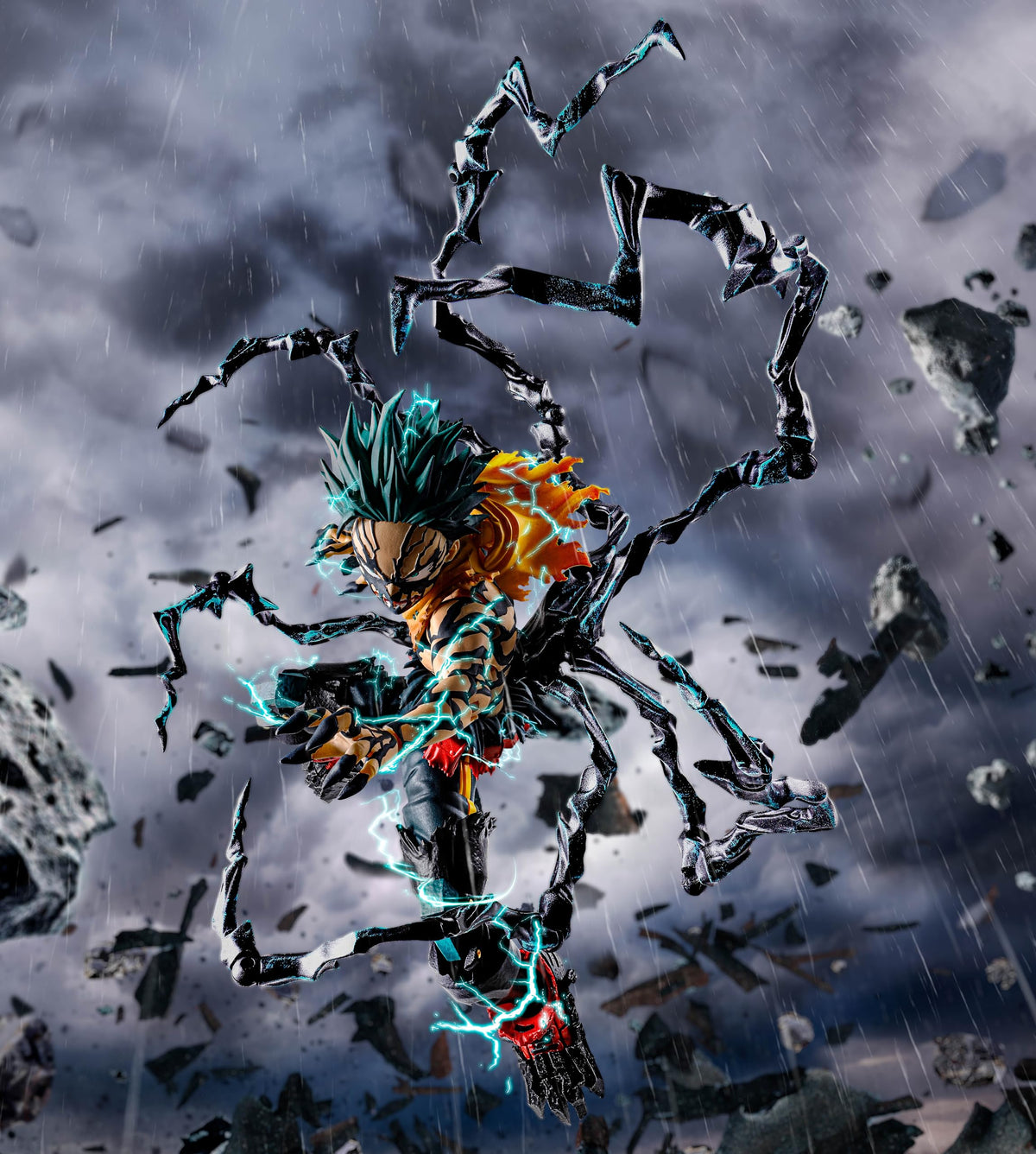 Tamashii Nations Overlay Deku S.H.Figuarts exchangeable expressions for dynamic storytelling