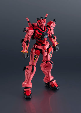 Tamashii Nations Red Gundam hammer accessory adds weight to poses