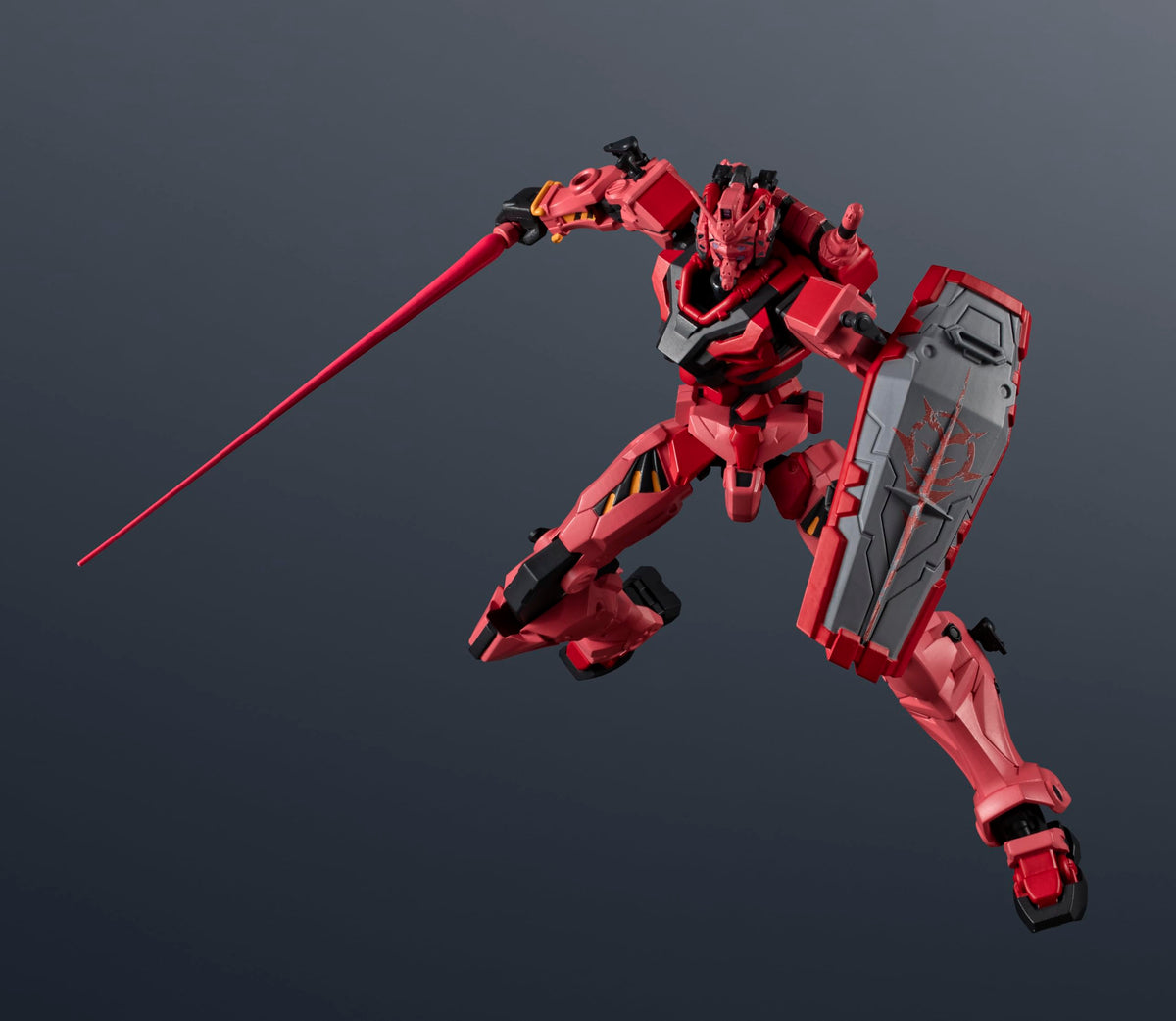 Tamashii Nations Red Gundam interchangeable hands offering posing options