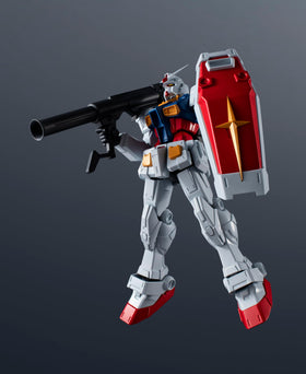 Tamashii Nations RX-78-2 Renewal Gundam Hammer for dramatic close-up poses.