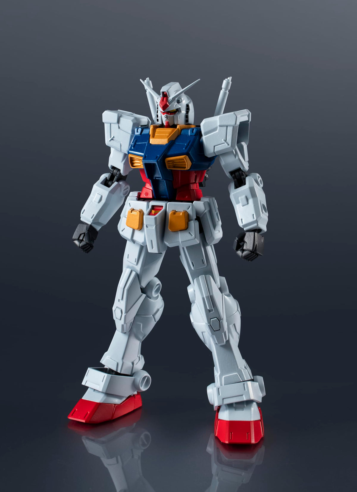 Tamashii Nations RX-78-2 Renewal interchangeable hands enable expressive action poses.