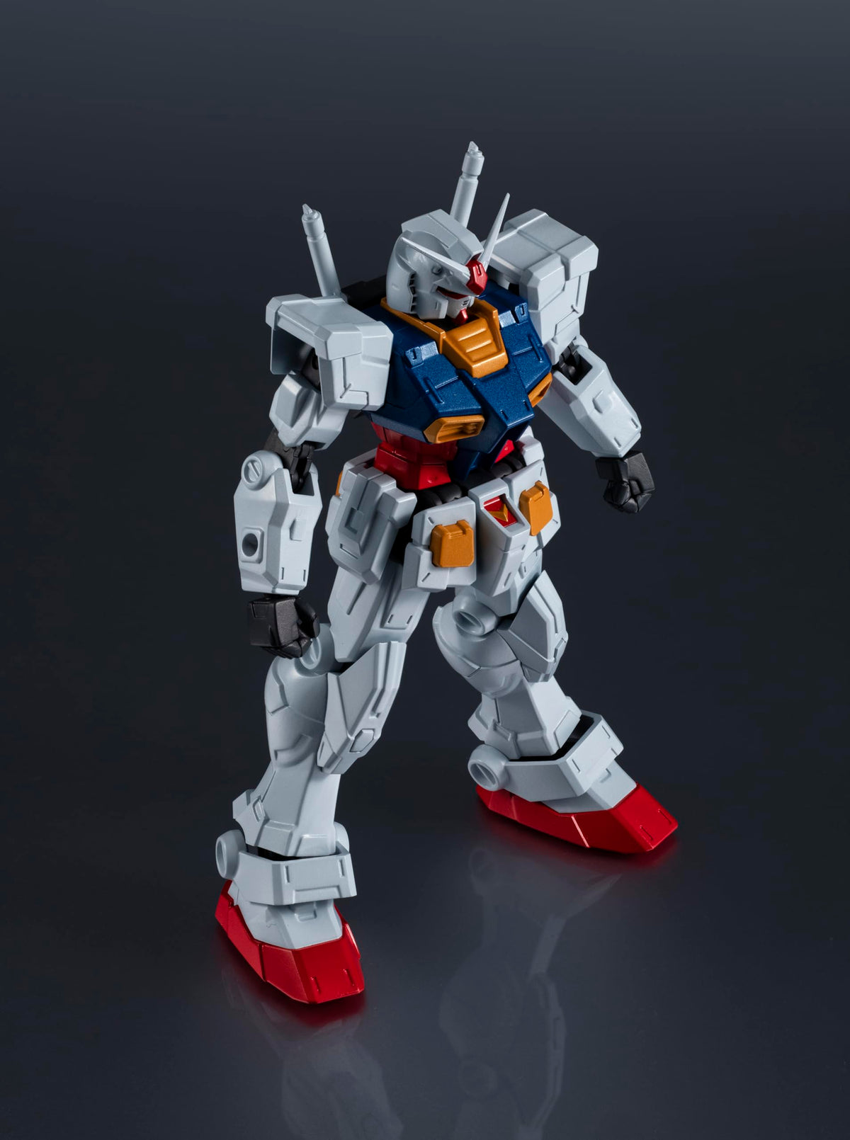 Tamashii Nations RX-78-2 Renewal shield supports iconic battle-ready stances.