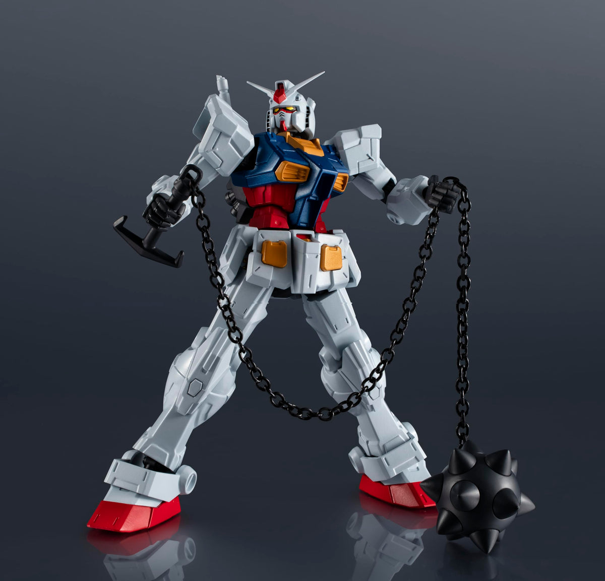 Tamashii Nations RX-78-2 Renewal joint parts for TAMASHII STAGE expand posing.