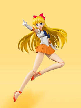 TAMASHII NATIONS Sailor Venus Animation Color Edition Artemis figure for authentic duo display