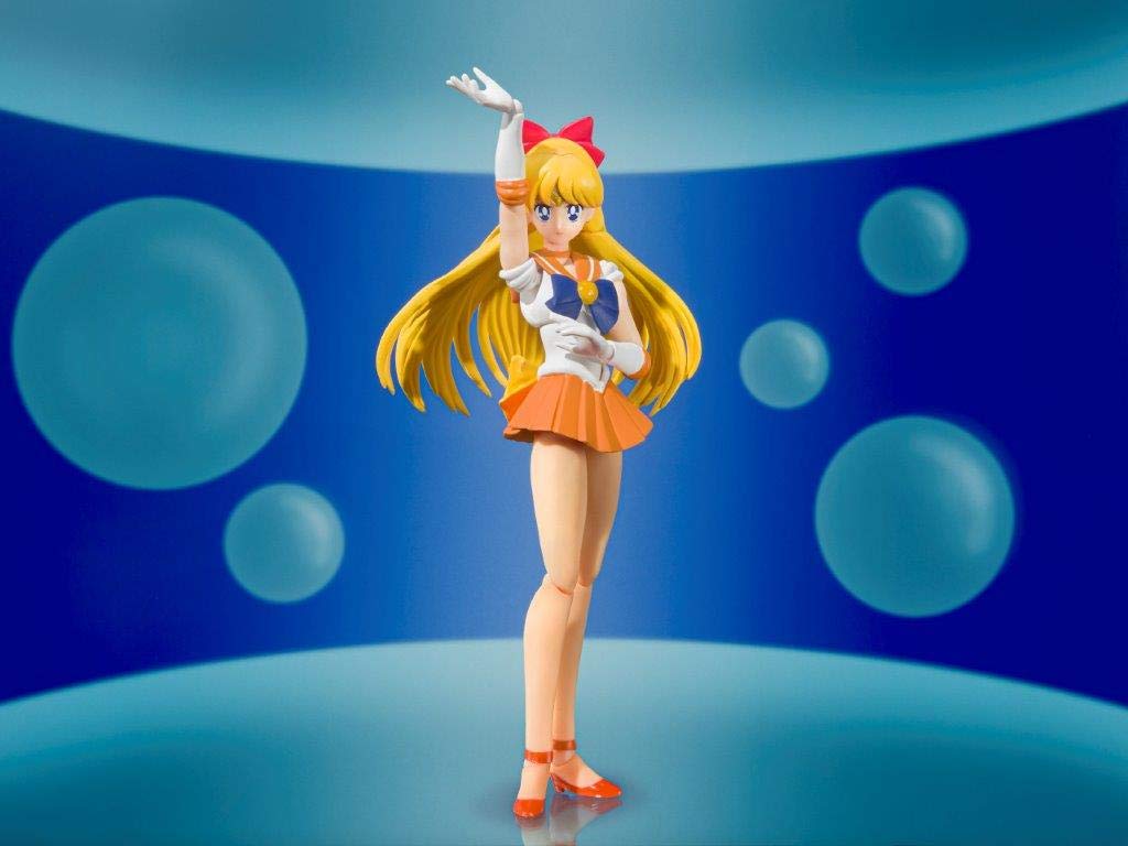 TAMASHII NATIONS Sailor Venus Animation Color Edition alternate expressions for dynamic posing