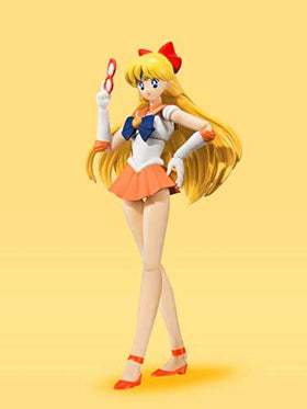 TAMASHII NATIONS Sailor Venus Animation Color Edition right-hand with glasses for quirky poses