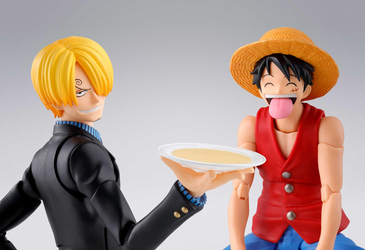 Tamashii Nations Sanji Romance Dawn expression part 2 for dynamic display