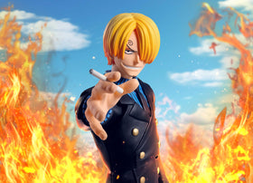 Tamashii Nations Sanji Romance Dawn expression part 3 for nuanced emotion
