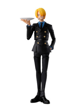 Tamashii Nations Sanji Romance Dawn S.H.Figuarts main body ready for dynamic posing
