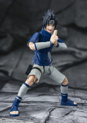 Tamashii Nations Sasuke Uchiha S.H.Figuarts expression parts enable varied expressions.