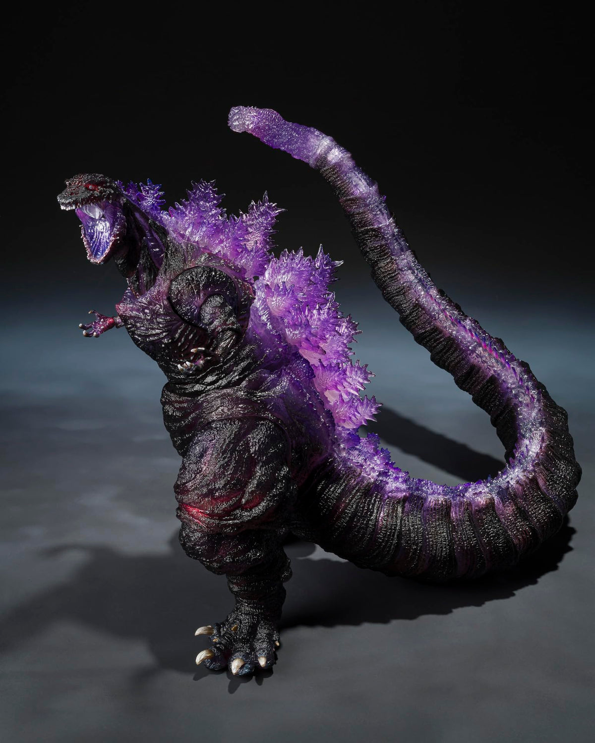 Detailed sculpt and finish on Shin Godzilla 2016 for a realistic presence.